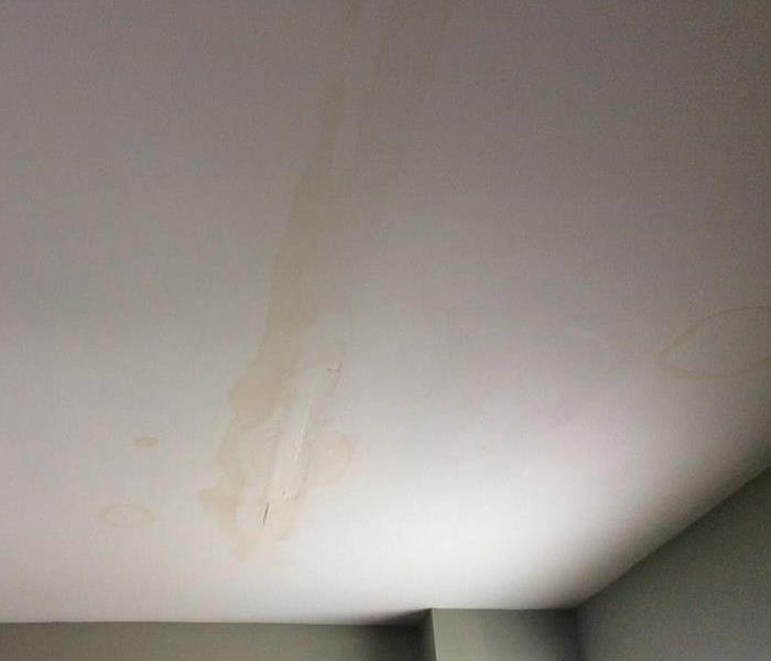 Ceiling with water spot